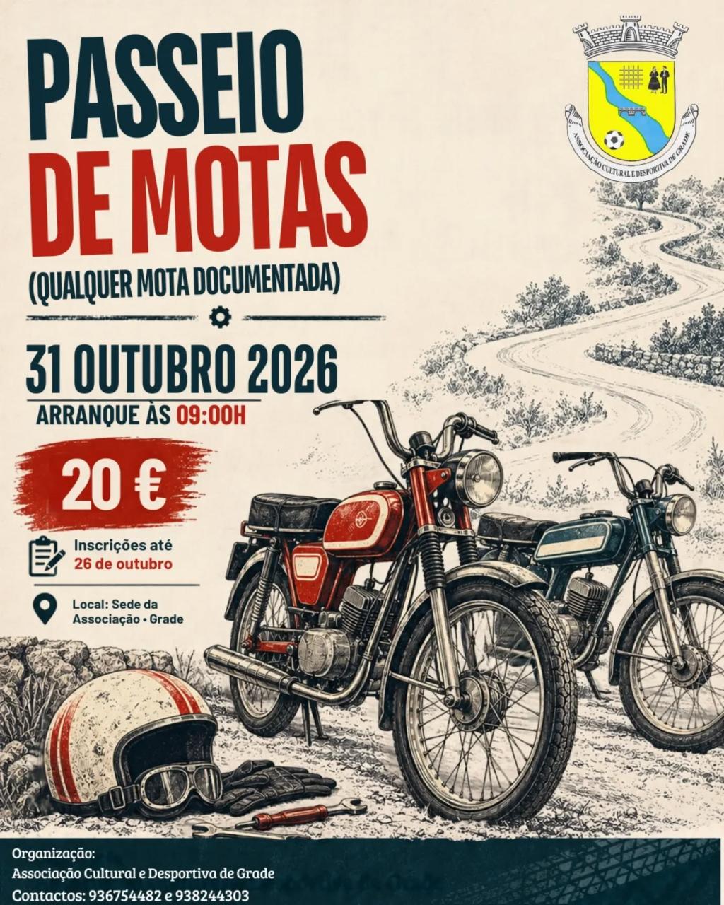 PASSEIO DE MOTAS _ ACDG
